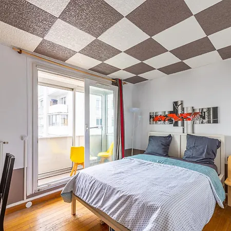 Le 4 Richet - Proche Disneyland Paris Apartment Neuilly-sur-Marne
